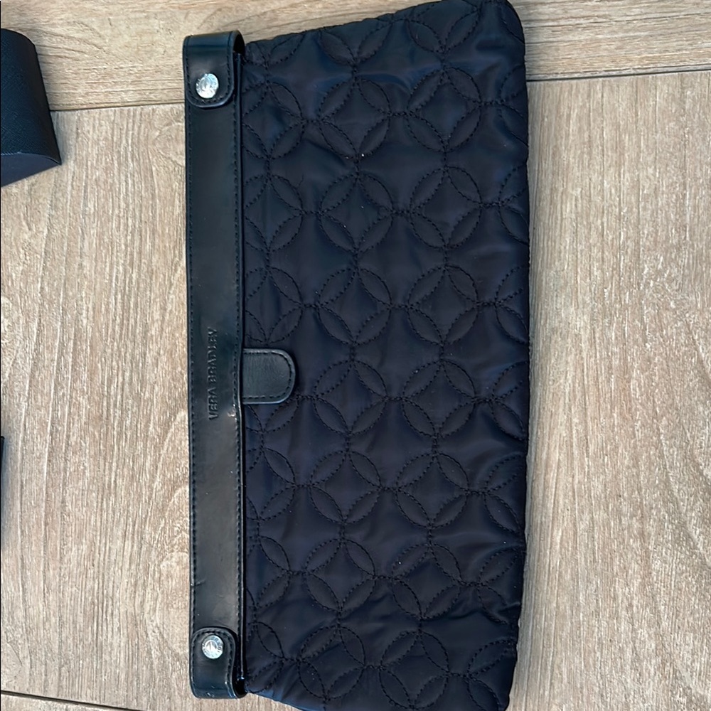 Vera Bradley Midnight Quilted Clutch
